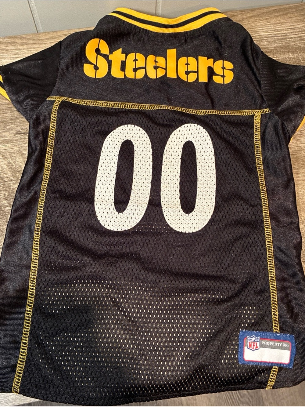 Pets First Steelers Jersey For Dogs Size Large
